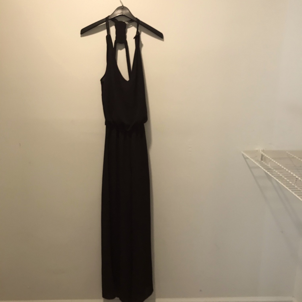 black sleeveless pant romper